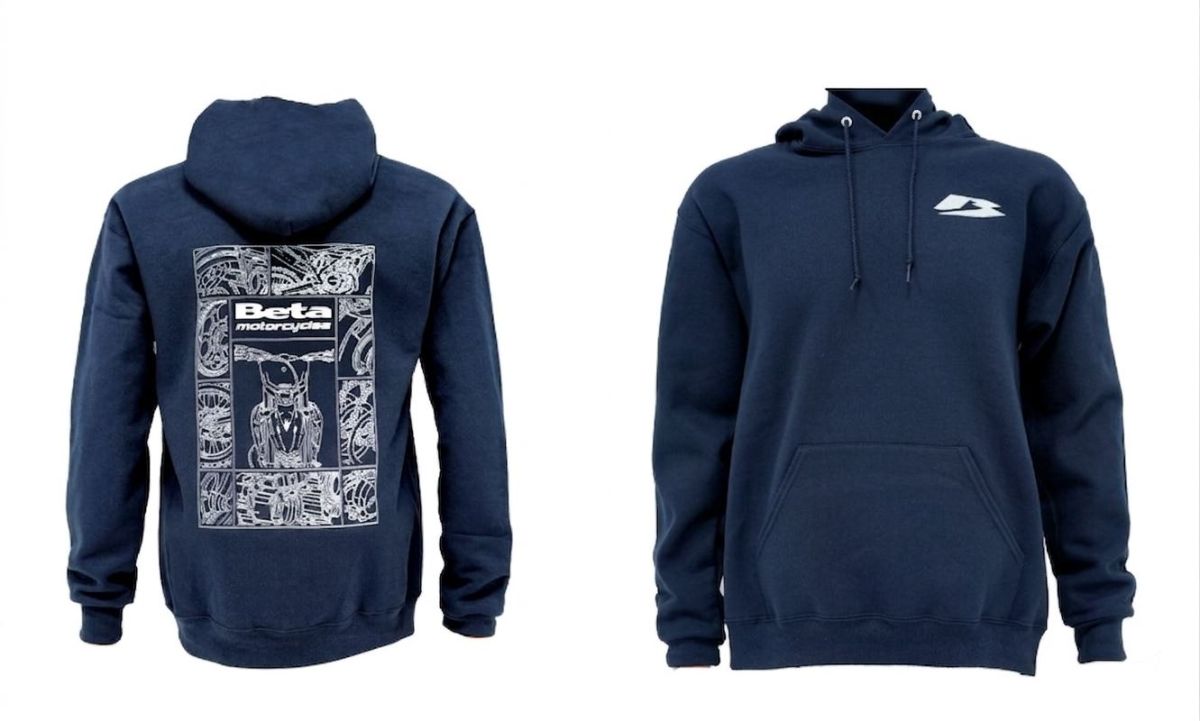 BETA PADDOCK HOODIE MOTORCYCLING IS A LIFESTYLE
