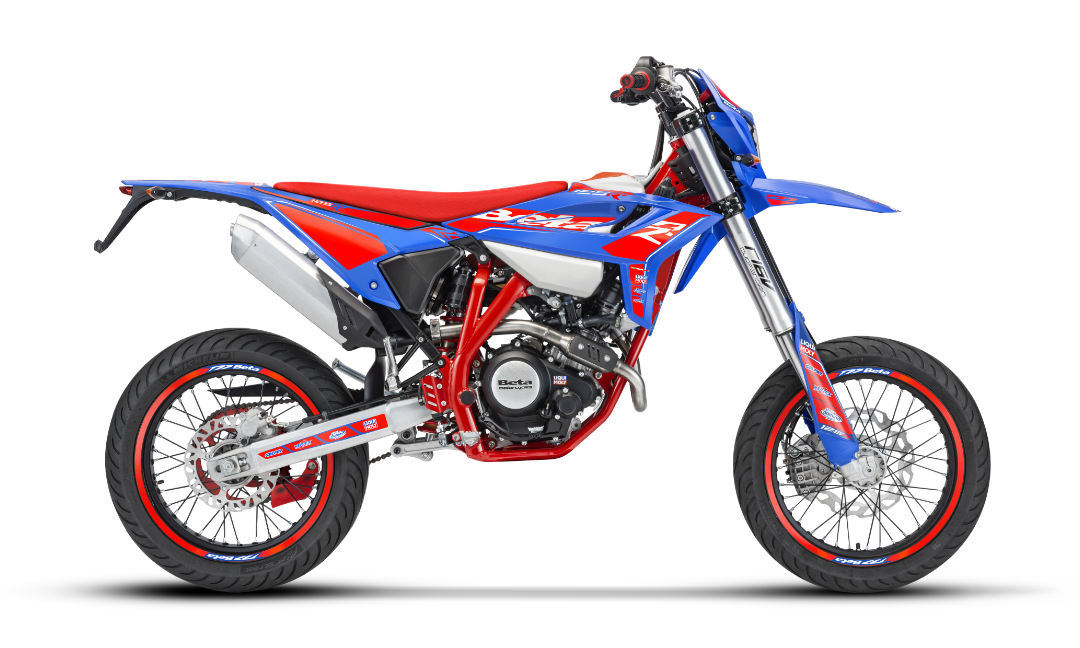 BETA RR 125 4T R MOTARD BLUE MY2027