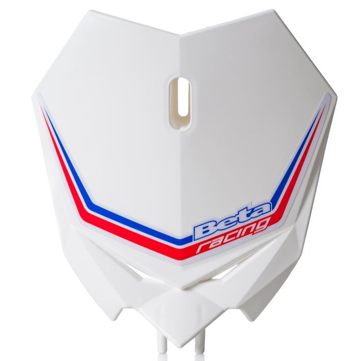 BETA HEADLIGHT MASK - KIT WHITE RR