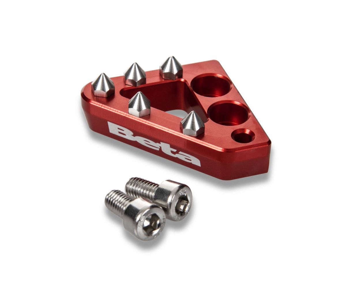 Beta Step Rash BETA STEP PLATE FOOT BRAKE LEVER RED | Beta RR 125 2T OEM – BETAMOTOR PARTS